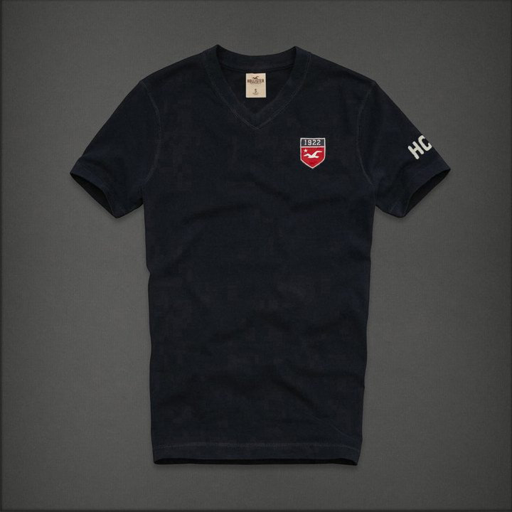 Tee shirt Hollister Homme Noir
